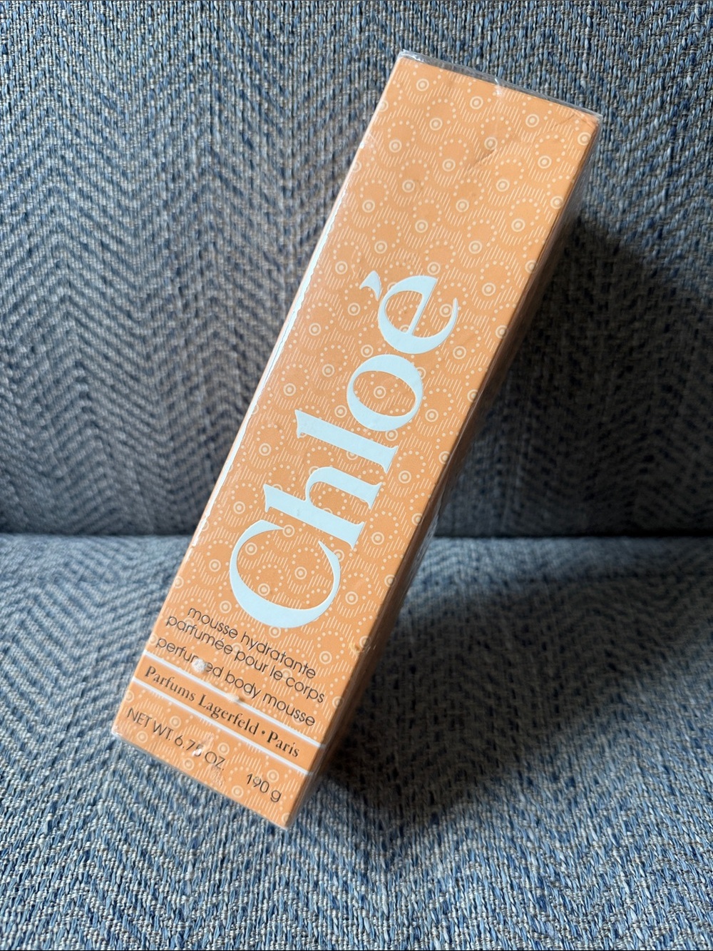 Vintage Chloe By Parfums Lagerfeld  Perfumed Body Mousse 6.75 Fl oz
